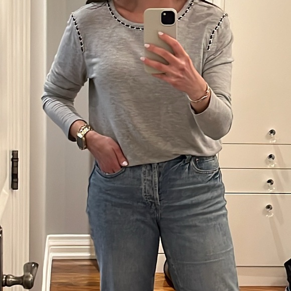 Generation Love grey long sleeve with black and silver detail - Picture 1 of 4